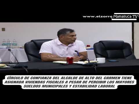 Círculo de confianza del alcalde de Alto del Carmen tiene asignada viviendas fiscales a pesar de ...