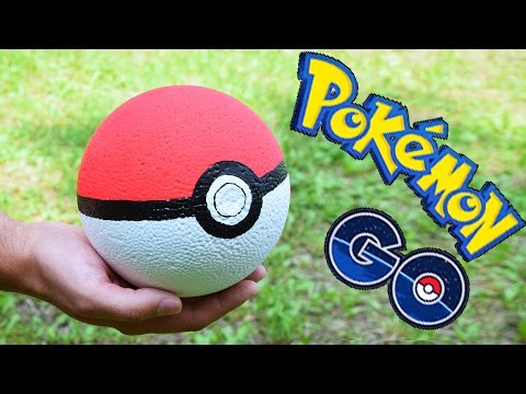 Как сделать Pokéball из Pokemon GO своими руками / How to make a Pokeball
