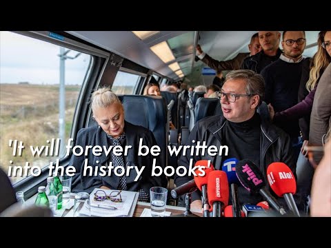 Serbian section of Chinese-built high-speed railway opens
