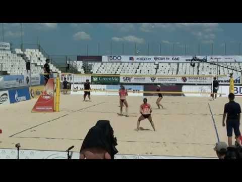 BV Russia championship 2014 Anapa third place final Popova - Barsuk and Yarzutkina - Fedotova