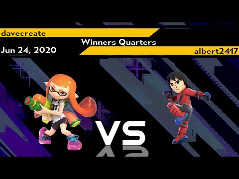[Smash Ultimate] XeNOwifi 15 (W.Quarters) - albert2417 vs davecreate
