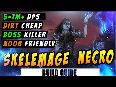 [ POE 3.17 ] Skeleton Mage Necromancer Build Guide - Path of Exile: ArchNemesis