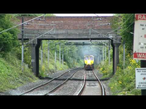Class 201 (227) With the Enterprise Passing Through Hormanstown HD