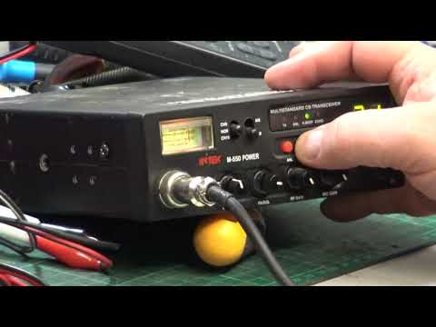 Intek M550 CE MultiNorm CB radio (mobile) - On The Air test