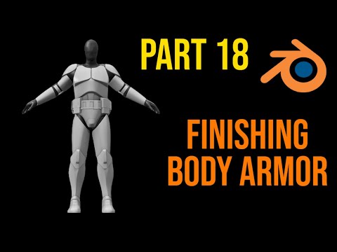 How to Make Clone Trooper Armor in Blender | Part 18 | Finalizing Armor