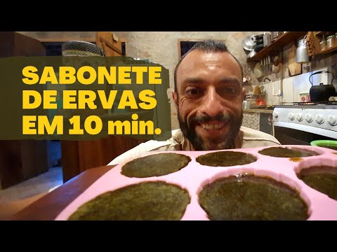 APRENDA FAZER SABONETE CASEIRO DE ERVAS EM 10 MINUTOS   DEIXA O CORAÇÃO FLUIR E GUIAR