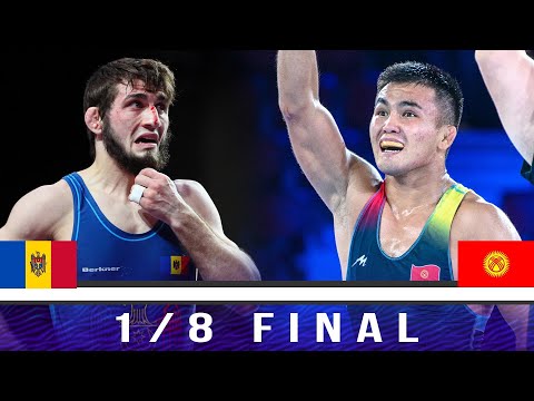 ЖИГИТ КАТУУ БАШТАДЫ: Эрназар Акматалиев (КР) - Максим Закултан (МДВ) / 1/8 финал 70кг