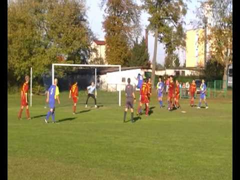 Jurand Barciany - GLKS Jonkowo ósma bramka meczu Marek Gniadek, asysta Chłosta Łukasz.avi