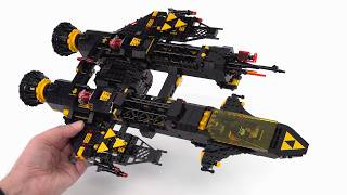 MODified LEGO Blacktron Renegade: Cargo module, new features & details | 10355