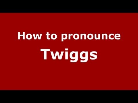 How to Pronounce Twiggs - PronounceNames.com