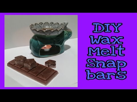 DIY Wax Melt Snapbars - Scented Wax Melts - barbie's craft