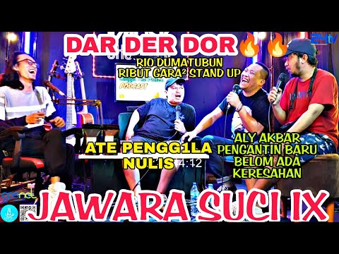 Rio Dumatubun, Aly Akbar, Ate, Jawara SUCI IX Dar Der Dor Tour - Angga The Potters Podcast
