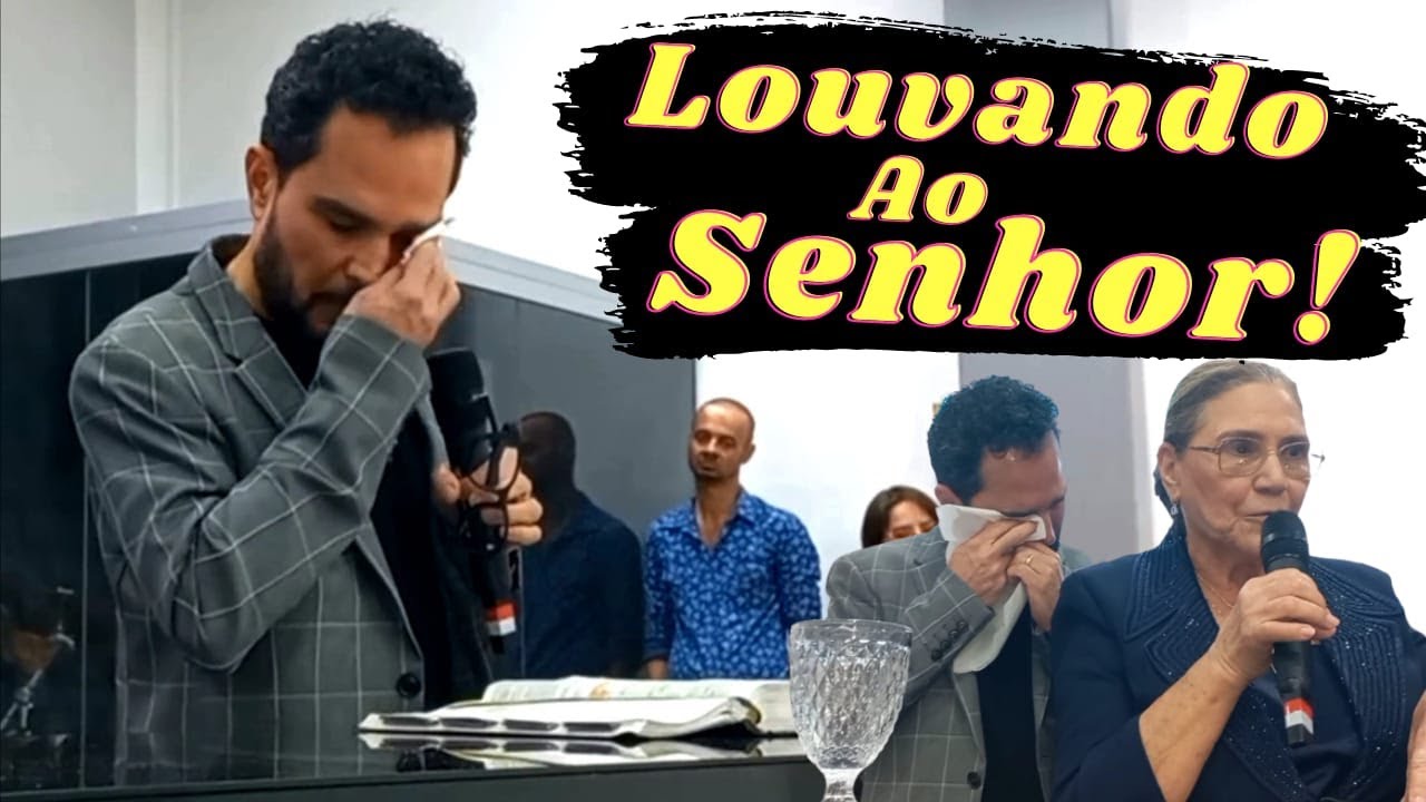 A CONVERSÃO! Luciano Camargo vai as LÁGRIMAS durante PREGAÇÃO