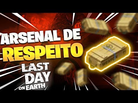 FOI ÉPICO a quanditade de ARMAS que EU GANHEI GRÁTIS - LAST DAY ON EARTH SURVIVAL