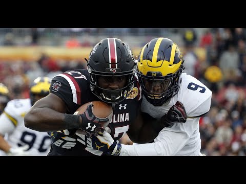 Michigan vs. South Carolina Outback Bowl final score: Gamecocks win late