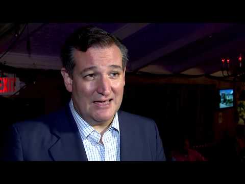 Rally for Senator @tedcruz in restaurant following his visit to @NASA_Johnson with @IvankaTrump