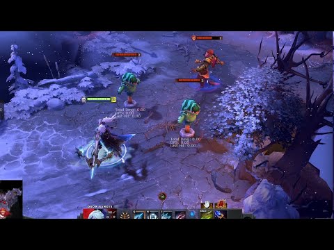 drow ranger arcana skill demo | dota 2