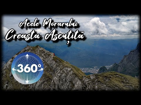 360° video - Acele Morarului - Creasta Ascuțită 🇷🇴