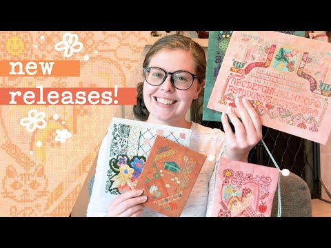 needlework marketplace prep, part 2! ✧ stitching vlog