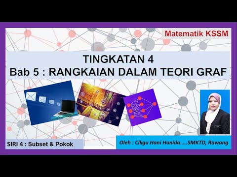 Cikgu Hani Mengajar Online RANGKAIAN DALAM TEORI GRAF Siri Akhir (Remote Learning) #cikgooTUBE