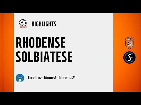 [HIGHLIGHTS] Eccellenza Girone A 24/25 Day 21 - Rhodense - Solbiatese