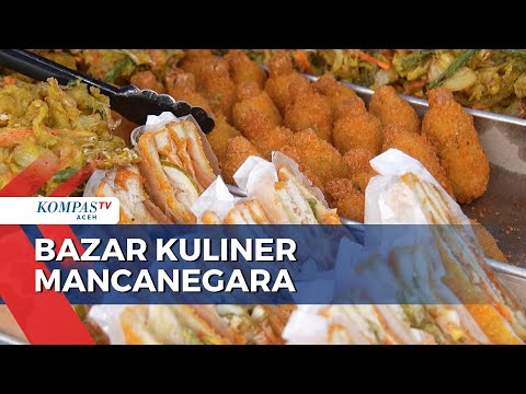 Bazar Kuliner Mancanegara Diburu Warga