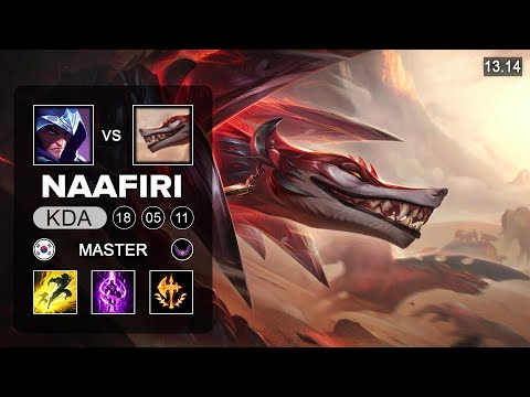Naafiri vs Talon Mid - KR Master - Patch 13.14 Season 13