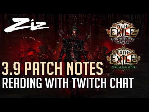 3.9 Path of Exile Patch Notes - GGG? - Conquerors & Metamorph