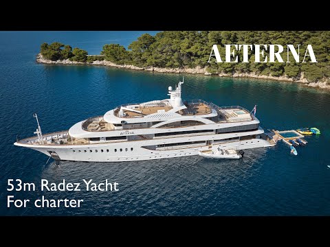 AETERNA - 53m Radez Yacht for Charter in Croatia