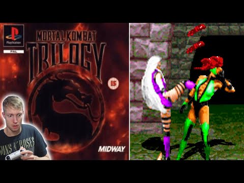 Mortal Kombat Trilogy 🕹️ (PS1) Gameplay - Angezockt (1996)