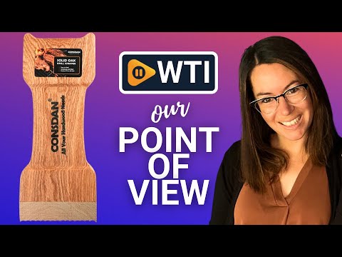 CONSDAN Wood Grill Scraper - WTI product video review