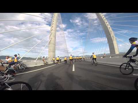 Penang second bridge merdeka ride 2014