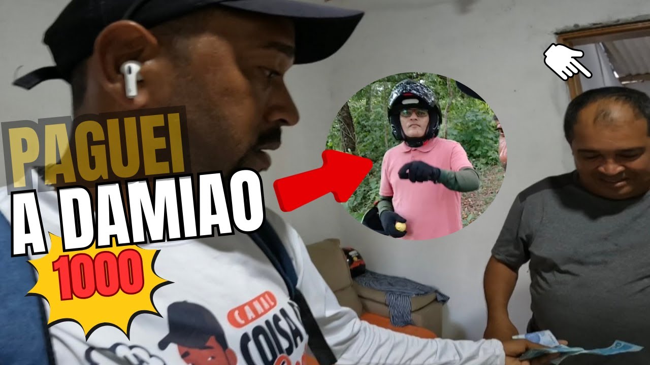 PAGUEI PRO MEU AMIGO DAMIÃO O DINHEIRO DO DONE