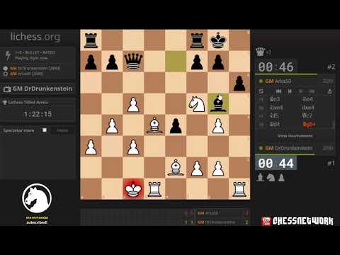 Carlsen as Dr Drunkenstein killing it