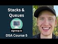 Stacks Queues DSA Course In Python Lecture 5