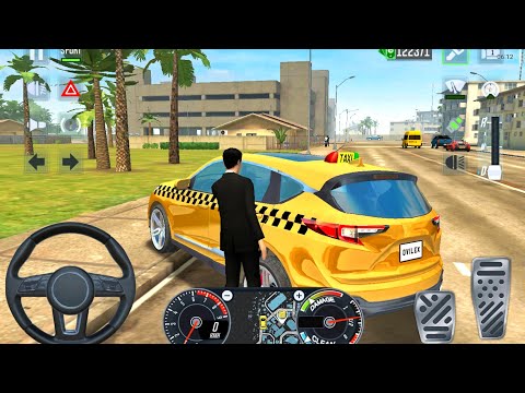 Taxi Sim 2020 - 4x4 Car Uber Fun Driver 👨‍👩‍👧‍👦🚖  - Car Game Android Gameplay