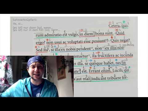 Seneca epistulae morales 98, 1-5 Teil2 - Lateinunterricht