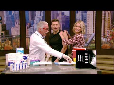 Kelly and Ryan Get Their Annual Flu Shot