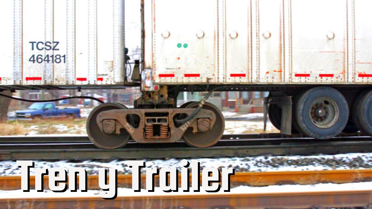 Watch Roadrailer un trailer que se convierte en vagón de ferrocarril. (Como funciona y para que sirve) Now Roadrailer un trailer que se convierte en vagón de ferrocarril. (Como funciona y para que sirve)