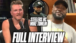 Pat McAfee Asks Mike Tomlin About Players On TikTok, Expectations For 2021