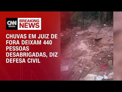 Tragédia em Juiz de Fora: Defesa Civil estima 440 pessoas desabrigadas | CNN NOVO DIA