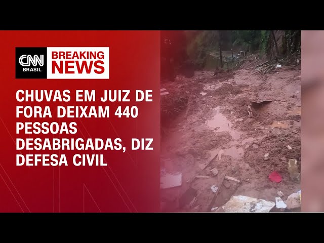 Tragédia em Juiz de Fora: Defesa Civil estima 440 pessoas desabrigadas | CNN NOVO DIA