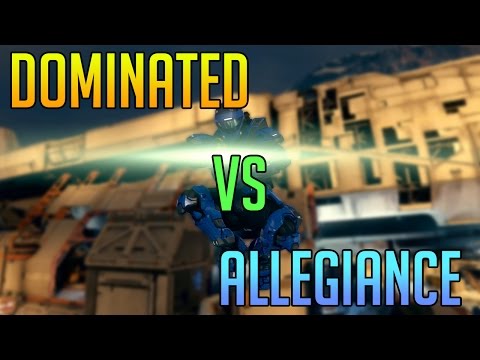 Halo 5 Warzone Warlords - Dominated vs Other Allegiance/Maniak Team