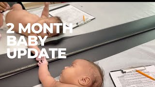 Two Month Doctor appointment| Baby Update