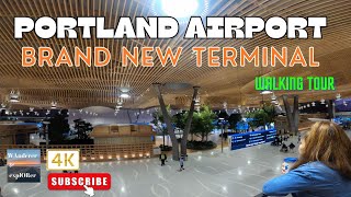 Portland International Airport Brand New Terminal ✈️ | Walking Tour | Portland, Oregon U.S.A.