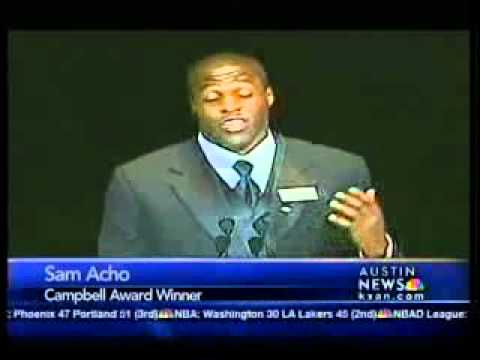 Acho wins Campbell Trophy