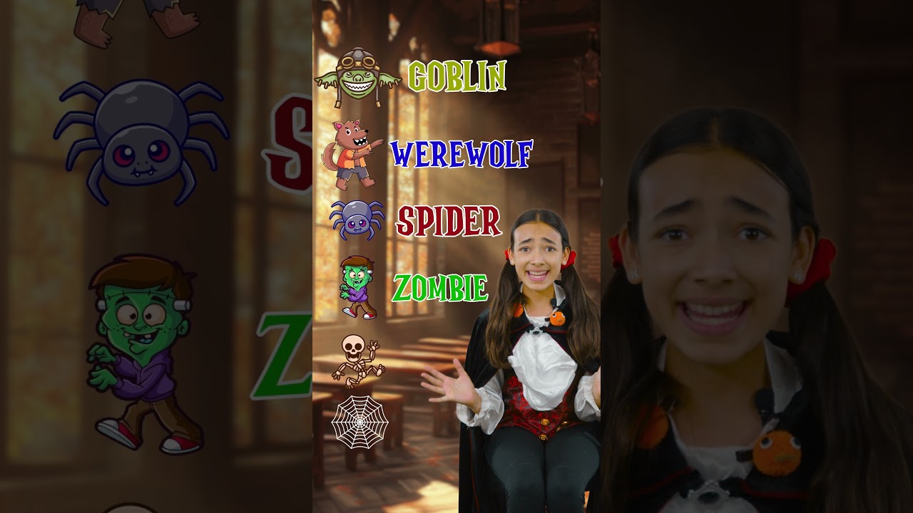 👻🕸️ Halloween Vocabulary Quiz For Kids | English For Kids | Planet Pop #englishforkids