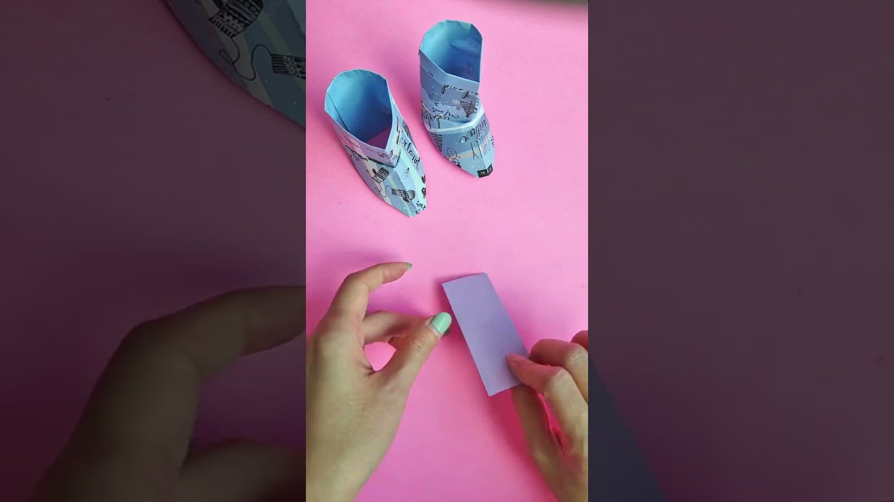 Easy and Fun Origami Rain Boot