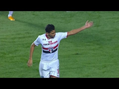 Gol de Ganso, São Paulo 3x0 Ponte Preta 29/08/2015, Brasileiro Série A 2015