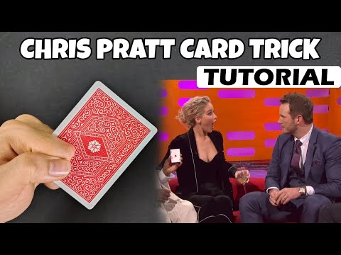 Learn the "Chris Pratt Card Trick" ( Tutorial )
